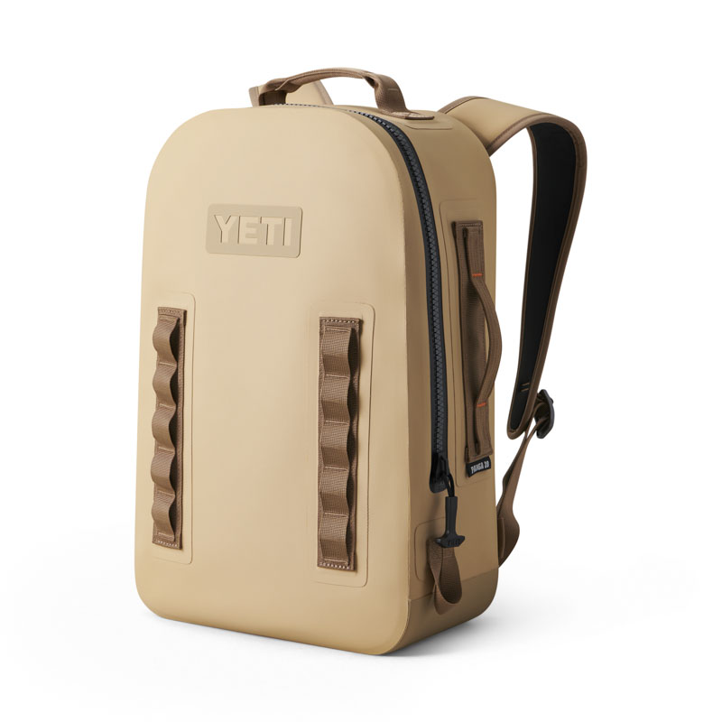 YETI Panga 28L Waterproof Backpack Tan | 54 Dean Street Fly Shop